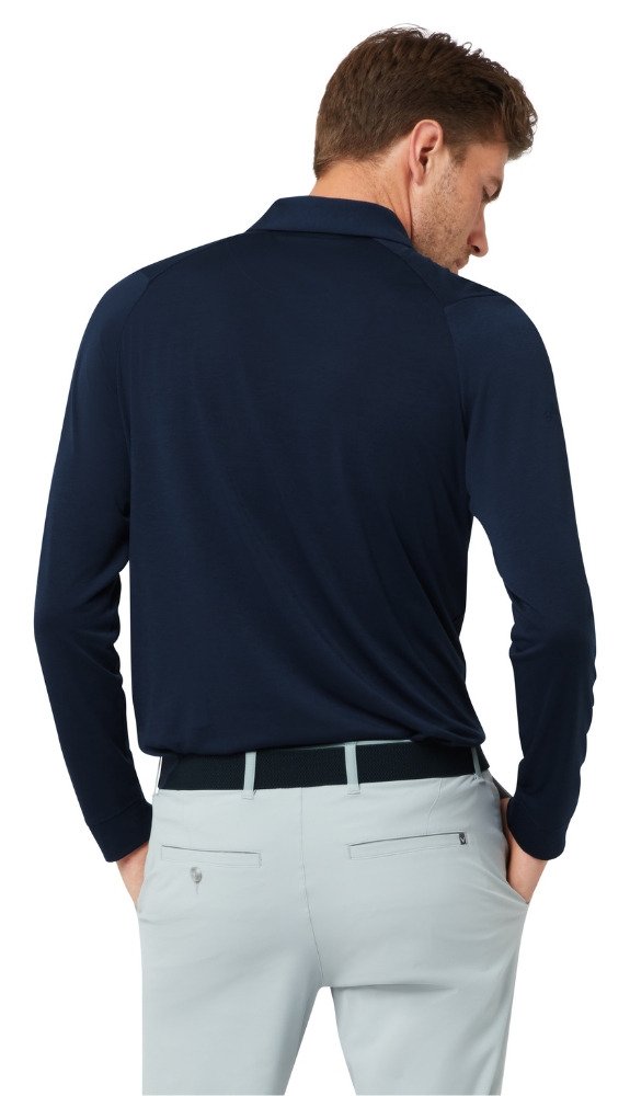 Callaway Soft Touch Long Sleeve pánske polo, peacoat