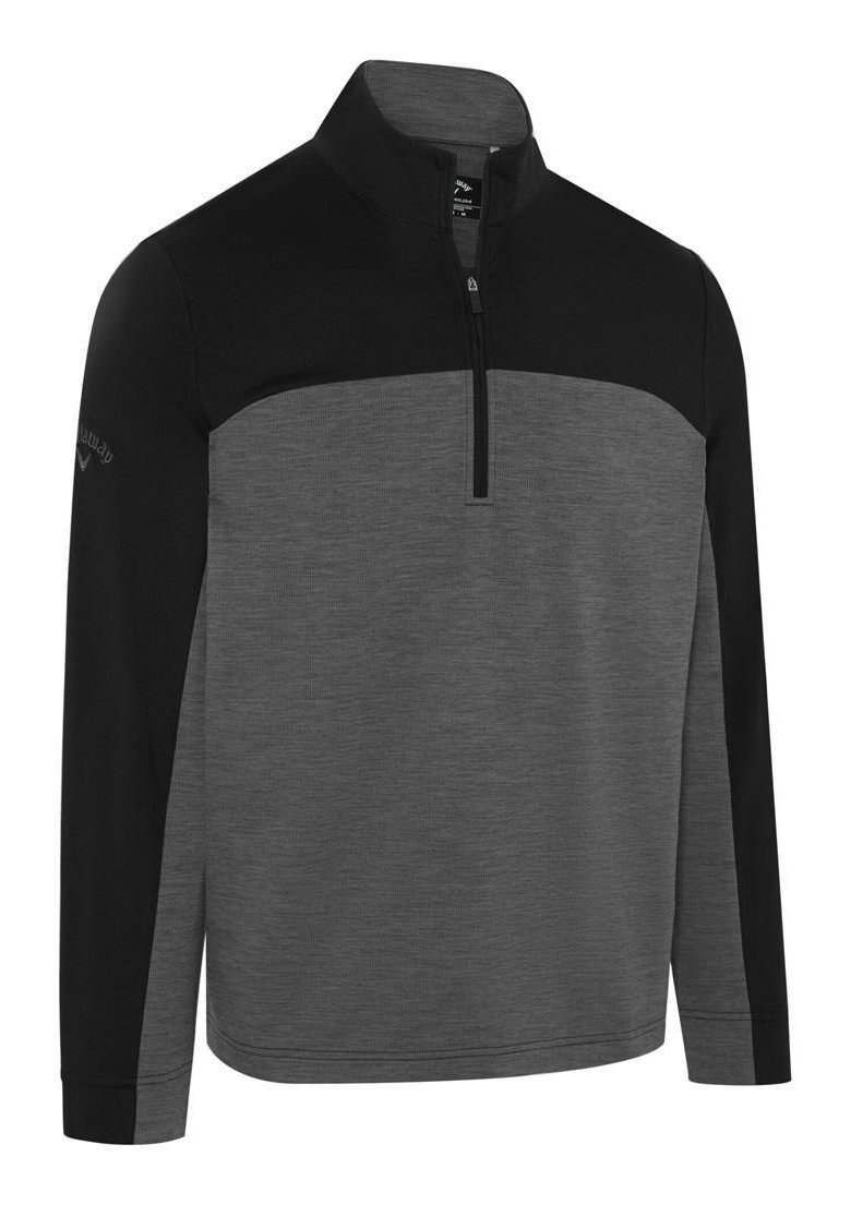 Callaway Lightweight Lux Touch pánsky pullover, caviar