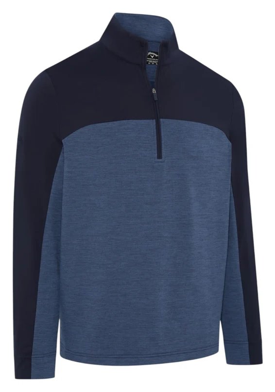 Callaway Lightweight Lux Touch pánsky pullover, peacoat