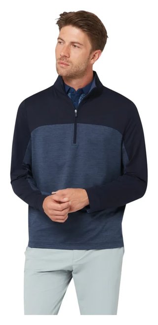 Callaway Lightweight Lux Touch pánsky pullover, peacoat