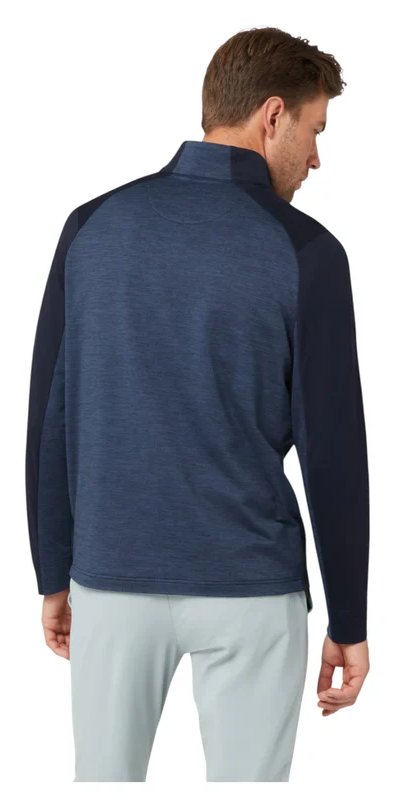 Callaway Lightweight Lux Touch pánsky pullover, peacoat