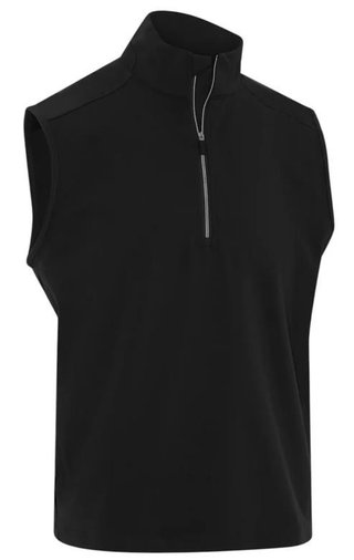 Callaway Lightweight 1/4-Zip pánska vesta, caviar
