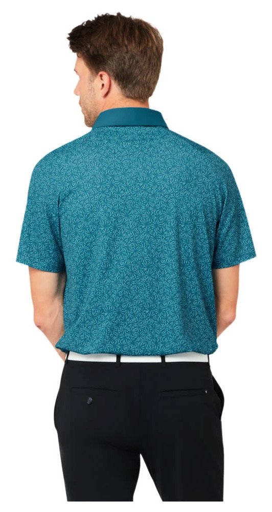 Callaway Confetti Tee Print pánske polo, blue coral