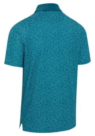 Callaway Confetti Tee Print pánske polo, blue coral