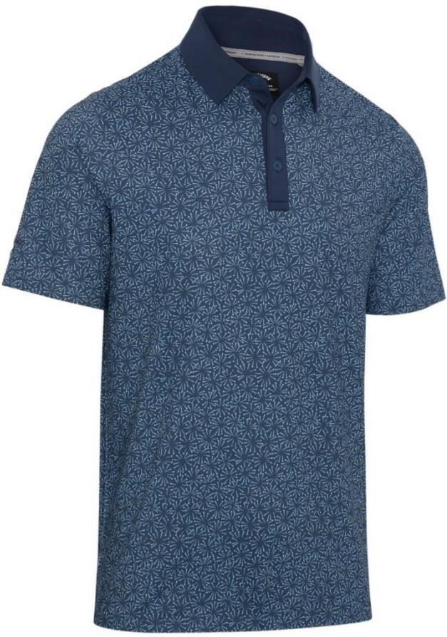 Callaway Confetti Tee Print pánske polo, peacoat