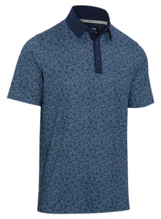 Callaway Confetti Tee Print pánske polo, peacoat