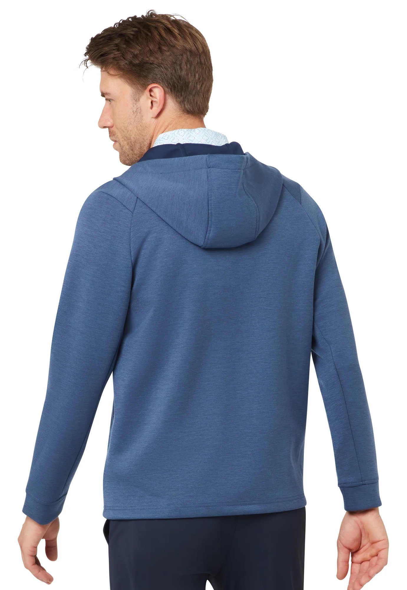 Callaway Pure Blend pánska mikina s kapucňou, peacoat heather