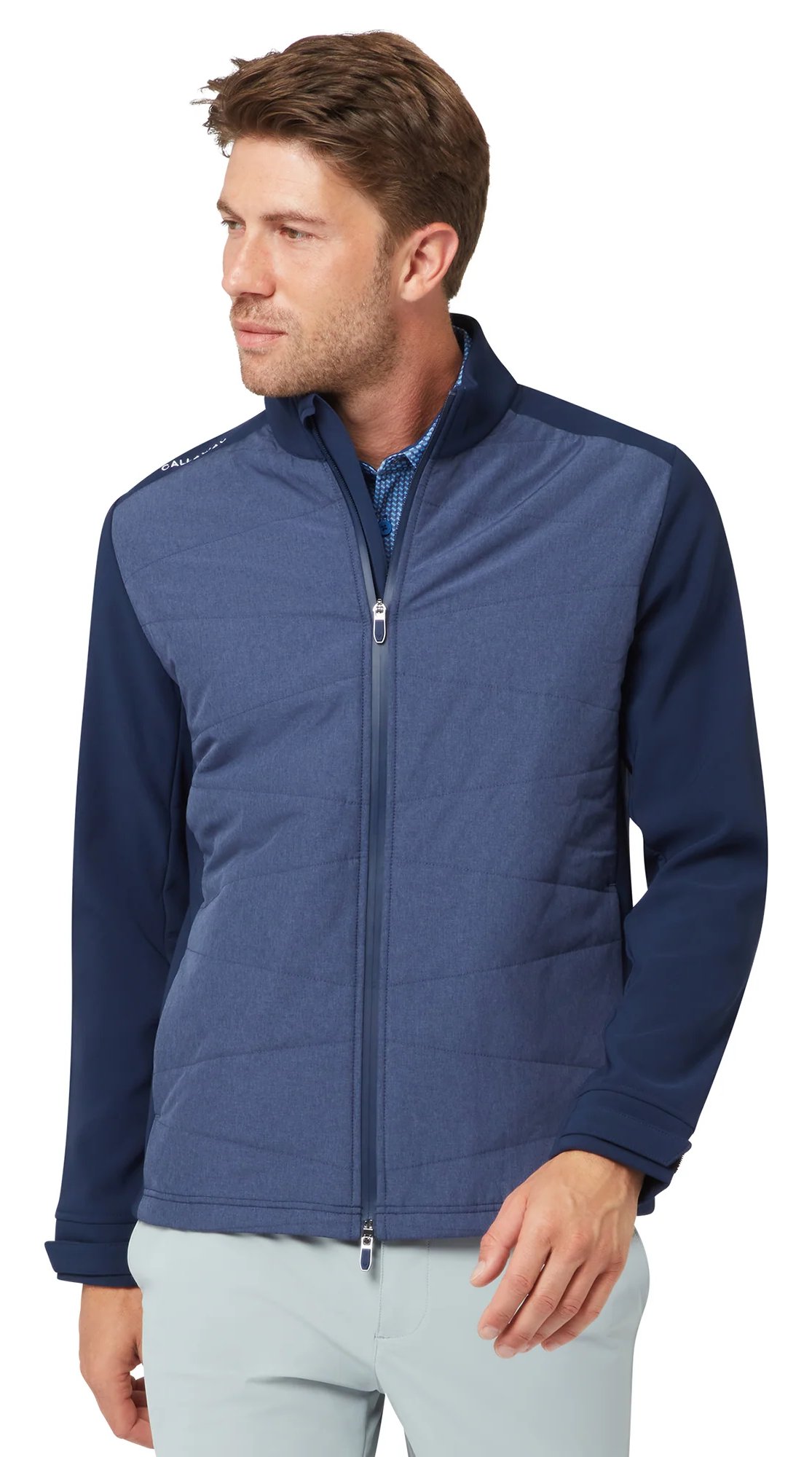 Callaway Primaloft Thermal Full Zip pánska bunda, peacoat