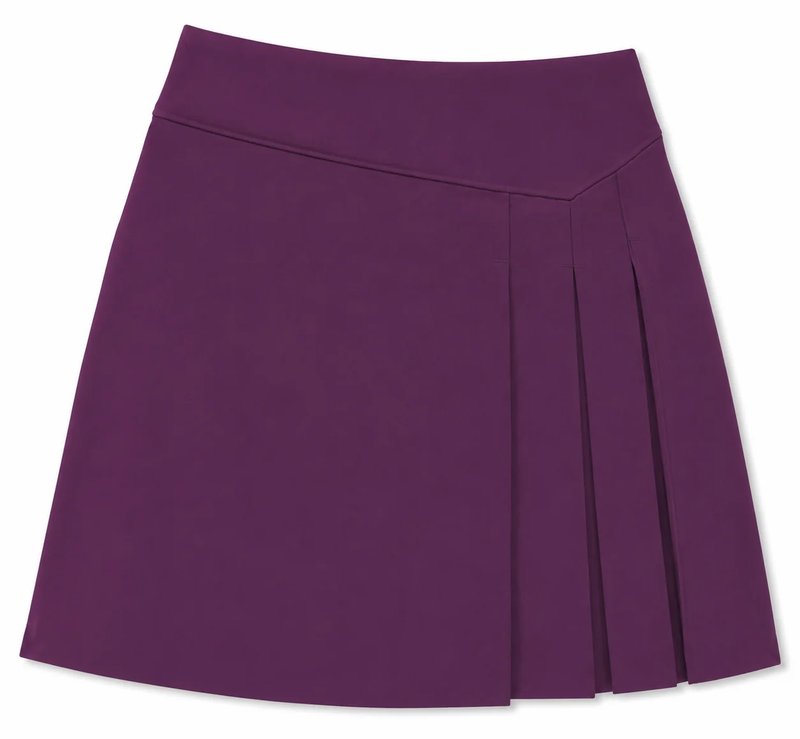 Callaway 17" Side Pleat dámsky skort, gloxinia