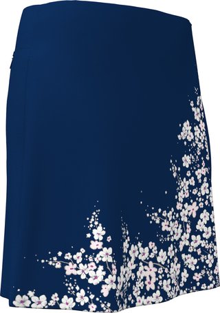 Callaway 17" Floral Printed Wrap dámsky skort, blue depths