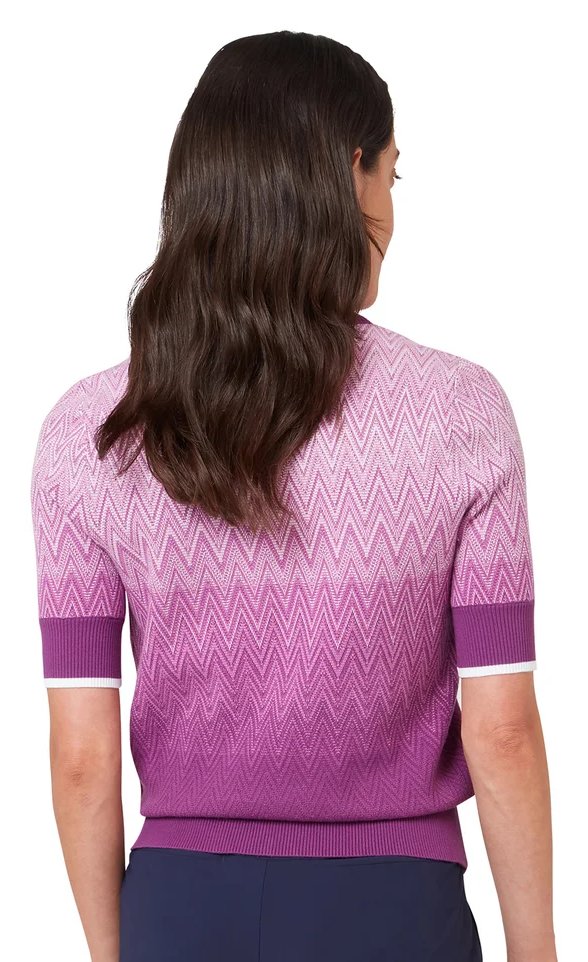 Callaway Gradient Knitted dámsky sveter, gloxinia