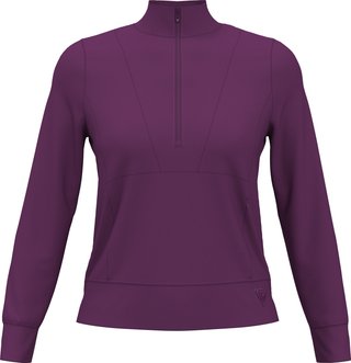 Callaway 1/2 Zip Soft Touch dámska mikina, gloxinia