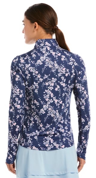 Callaway Snowy Floral dámska mikina, blue depths