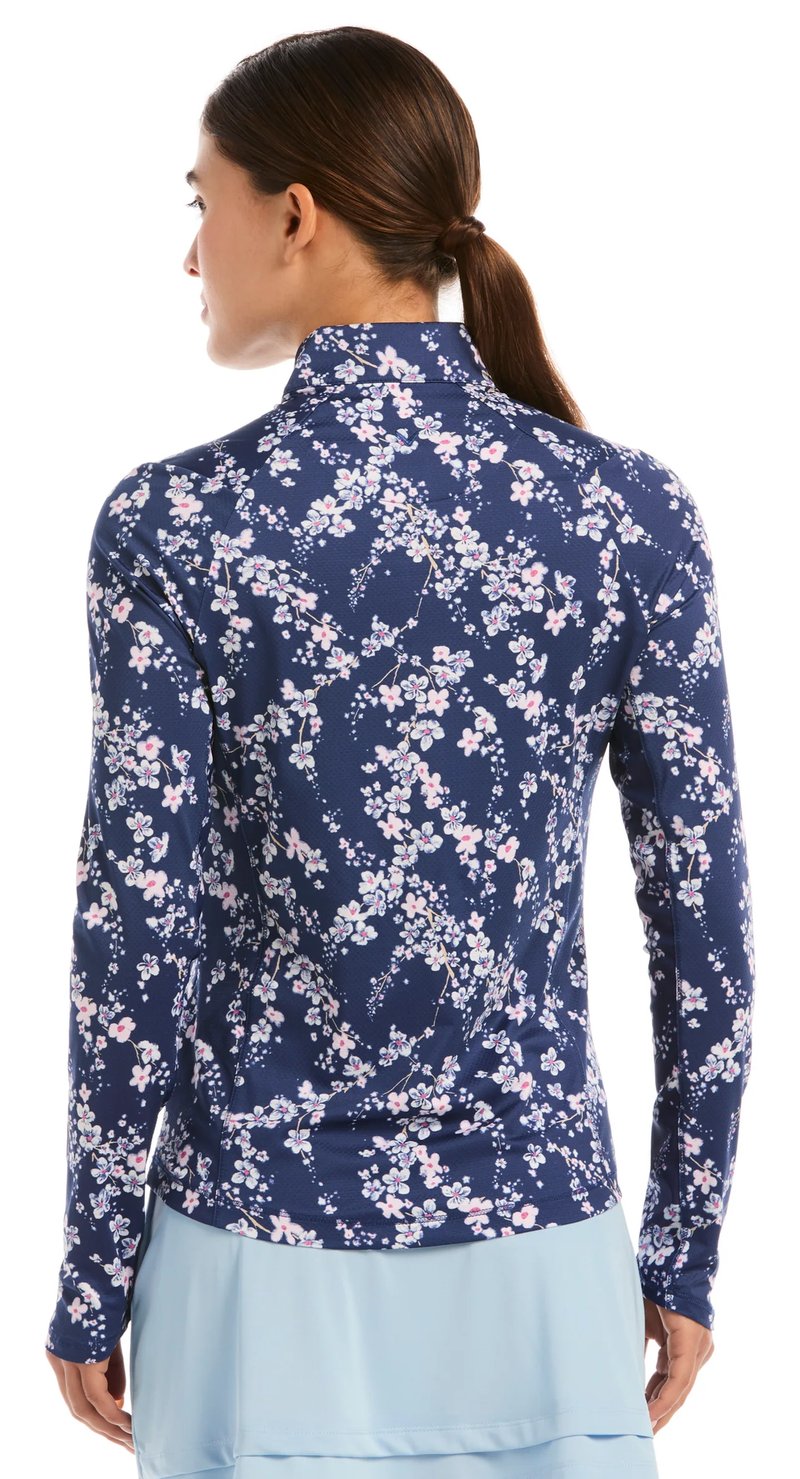 Callaway Snowy Floral dámska mikina, blue depths