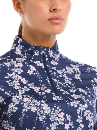 Callaway Snowy Floral dámska mikina, blue depths