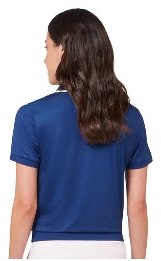 Callaway Floral Blossom dámske polo, blue depths