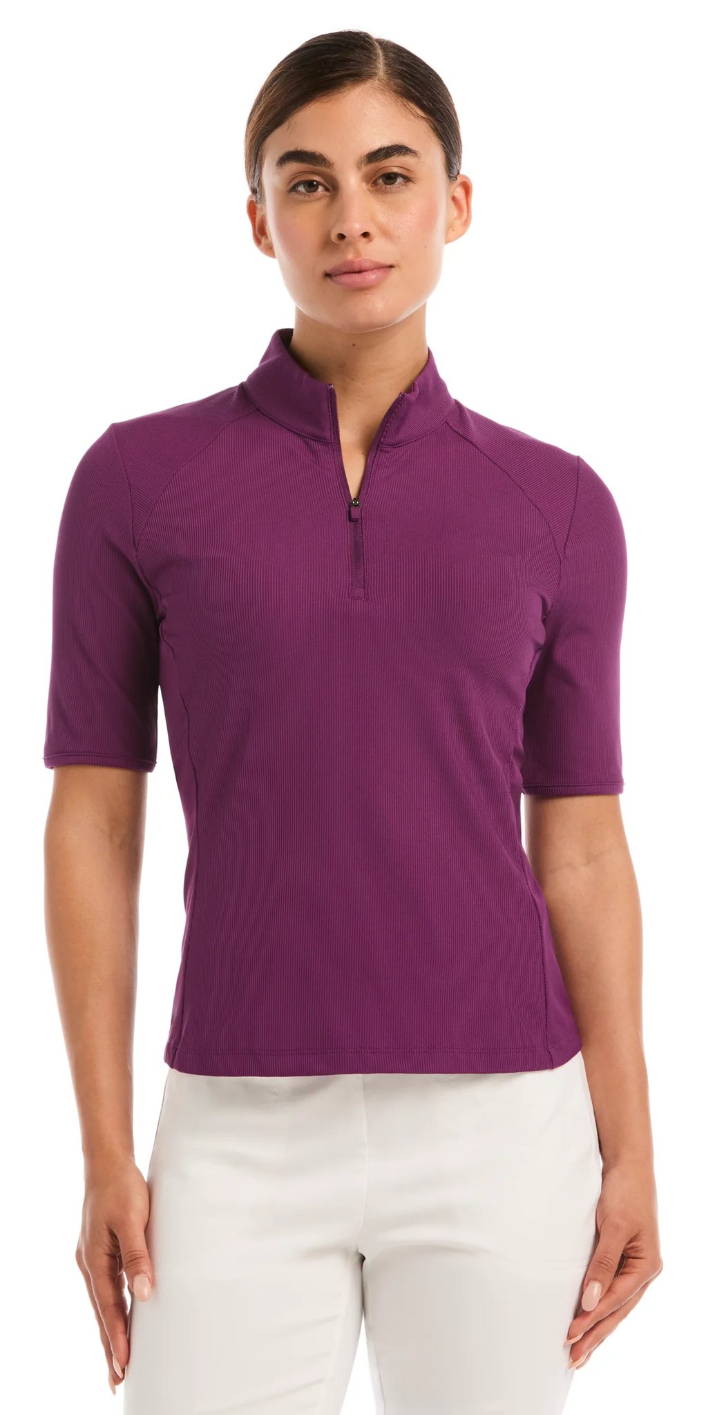 Callaway Rib Play dámske polo, gloxinia