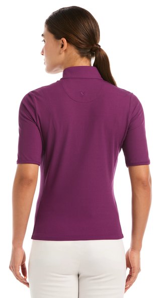 Callaway Rib Play dámske polo, gloxinia