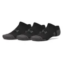 Under Armour Performance Tech No Show pánske ponožky, 3pack, čierne