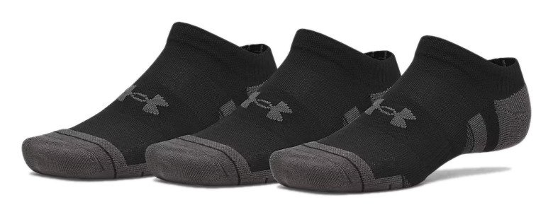 Under Armour Performance Tech No Show pánske ponožky, 3pack, čierne