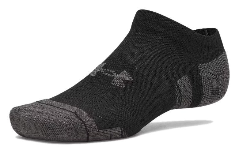 Under Armour Performance Tech No Show pánske ponožky, 3pack, čierne