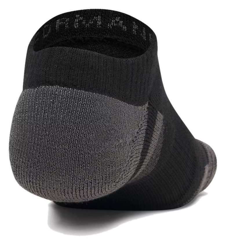 Under Armour Performance Tech No Show pánske ponožky, 3pack, čierne
