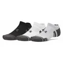 Under Armour Performance Tech No Show unisex ponožky, 3pack, mod gray/white/jet gray