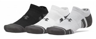 Under Armour Performance Tech No Show unisex ponožky, 3pack, mod gray/white/jet gray
