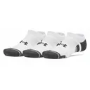 Under Armour Performance Tech No Show unisex ponožky, 3pack, biele