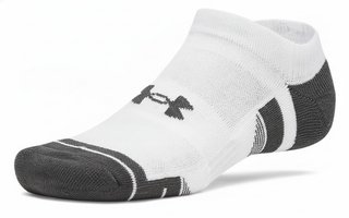 Under Armour Performance Tech No Show unisex ponožky, 3pack, biele