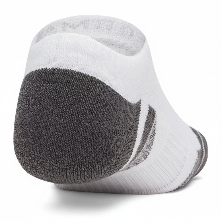 Under Armour Performance Tech No Show unisex ponožky, 3pack, biele