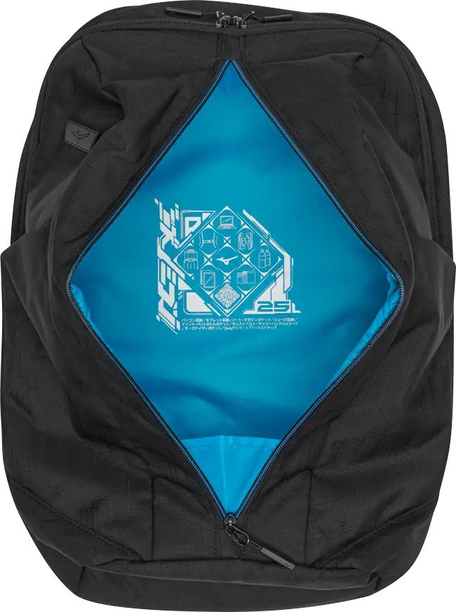 Mizuno Backpack 26 taška, čierny