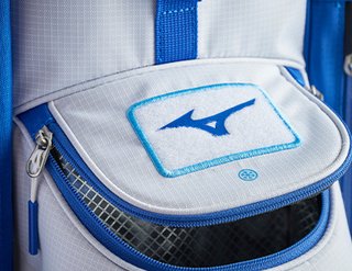 Mizuno 26 BR-D3 cart bag, čierny/biely