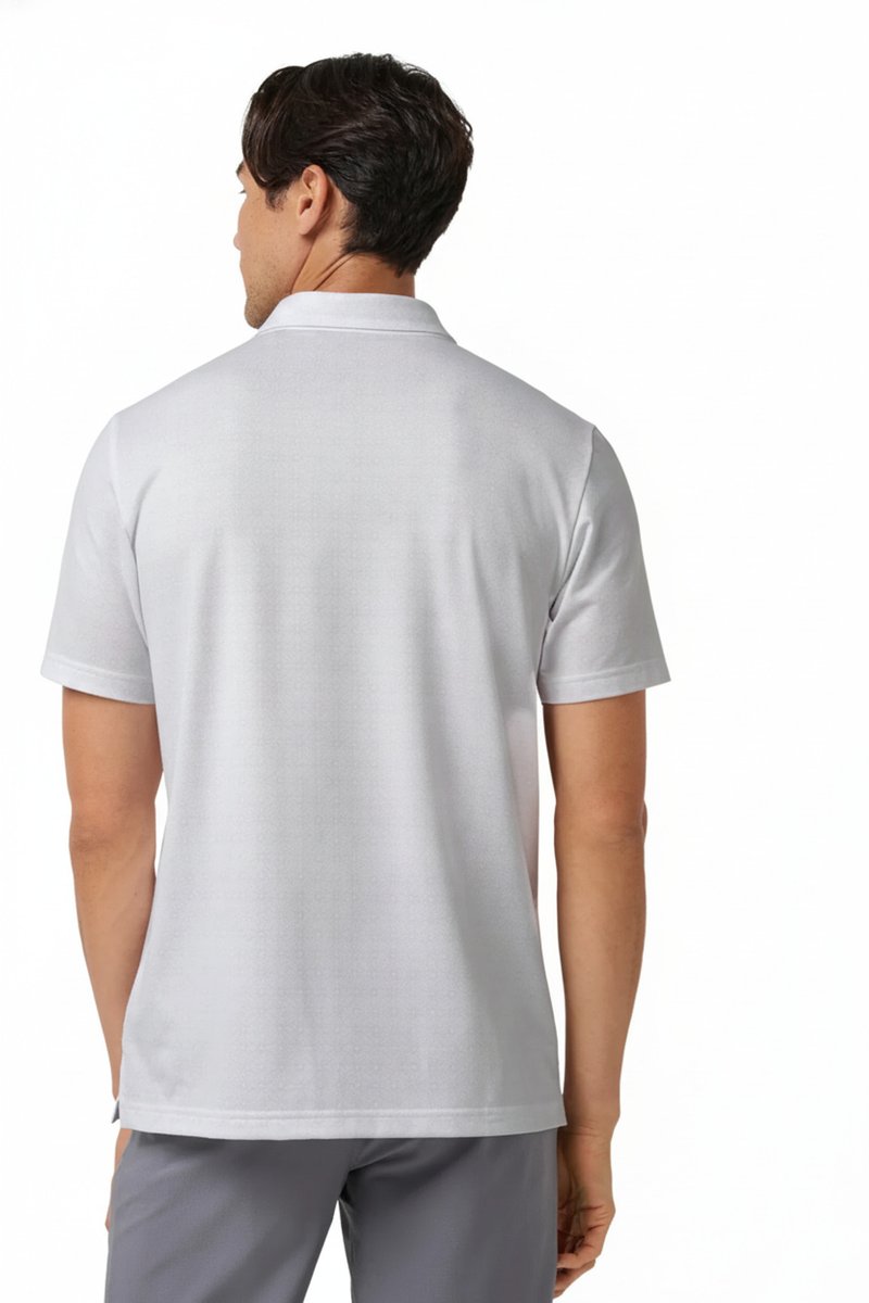 Travis Mathew Featherweight Trophy Ready pánske polo, biele