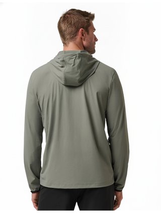Travis Mathew Hero Hour Tech pánska mikina, dark olive