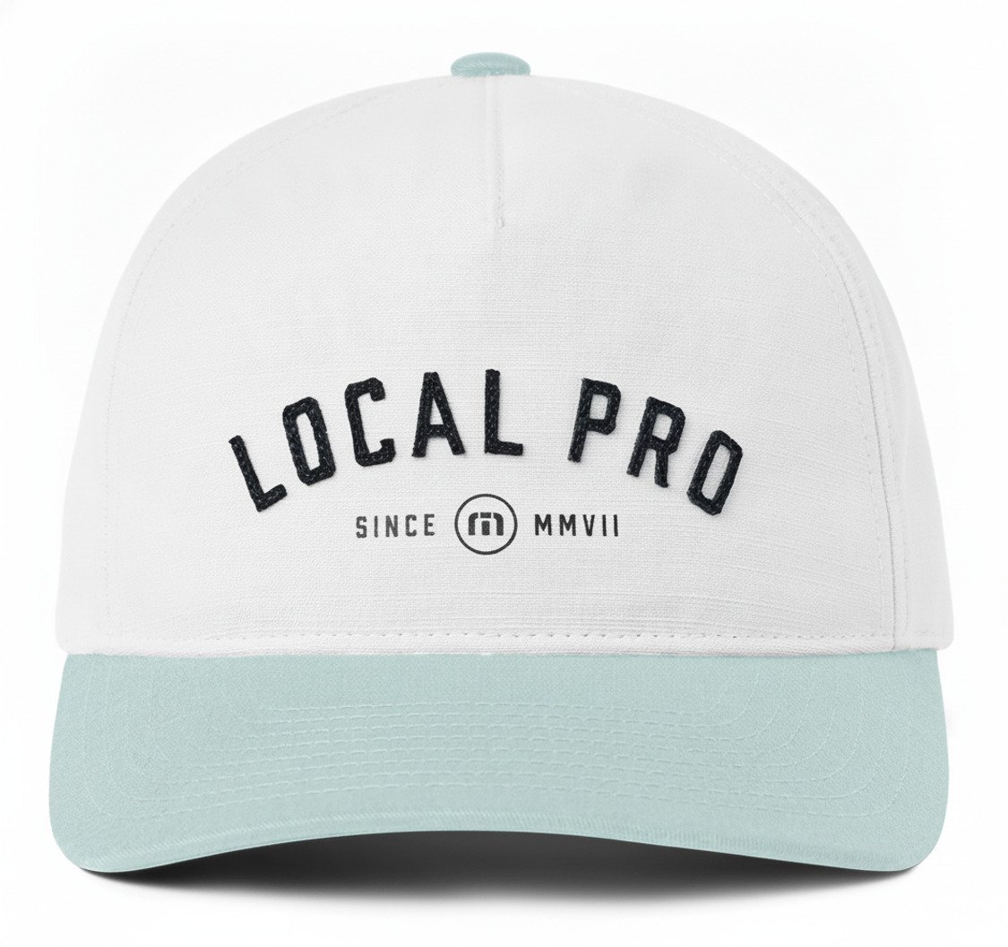 Travis Mathew Local Pro pánska šiltovka, biela