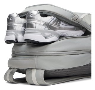 Under Armour Hustle 6.0 Backpack unisex batoh, titanium