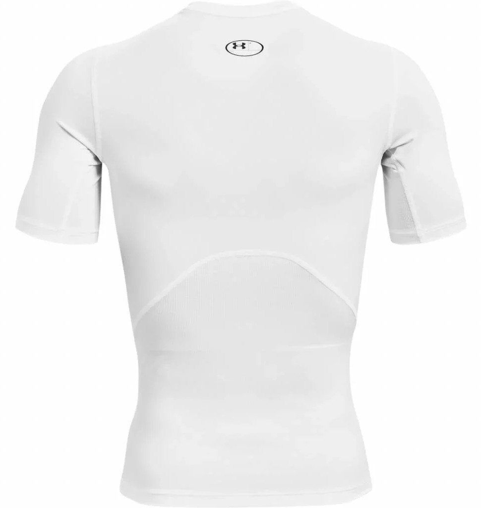 Under Armour HeatGear pánske kompresné tričko, biele