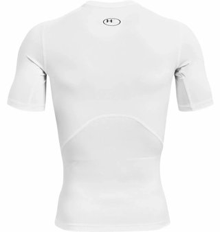 Under Armour HeatGear pánske kompresné tričko, biele