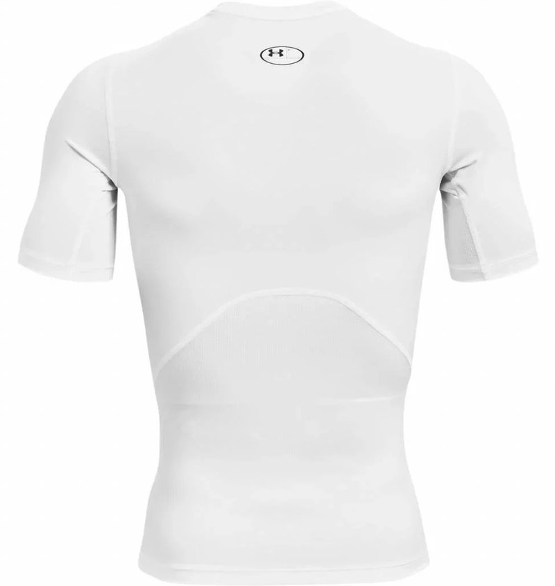 Under Armour HeatGear pánske kompresné tričko, biele
