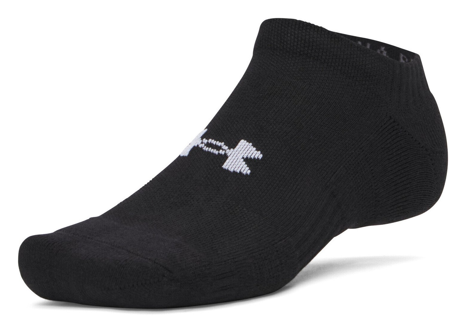 Under Armour Performance Cotton unisex ponožky (3pack), ultimate black/white
