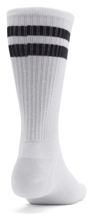Under Armour Essential Crew unisex ponožky (6 pack), bielo/čierne
