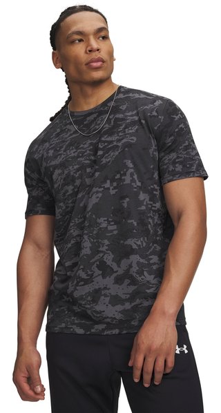 Under Armour ABC Camo SS pánske tričko, camo black