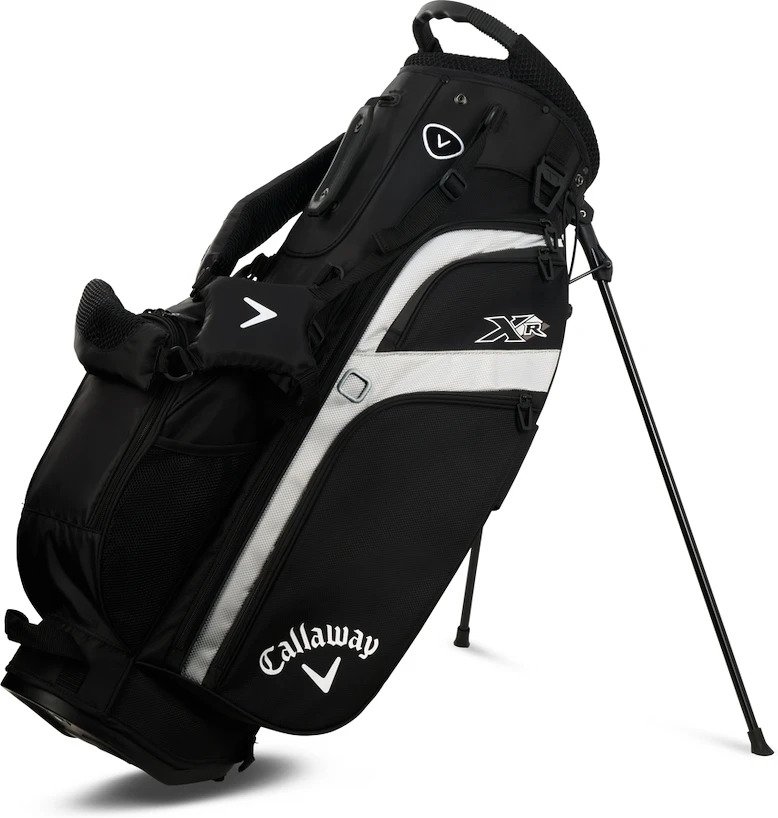 Callaway XR 26 stand bag, čierny/strieborný