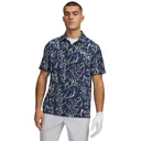 Under Armour Playoff 3.0 Printed pánske polo, midnight blue