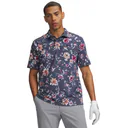 Under Armour Matchplay Printed pánske polo, downpour gray