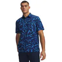 Under Armour Matchplay Printed pánske polo, aegean blue