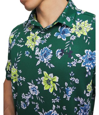 Under Armour Matchplay Printed pánske polo, campus ivy