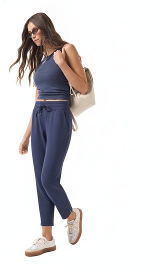 Travis Mathew Skyloft Soft Ankle dámske nohavice, navy blazer
