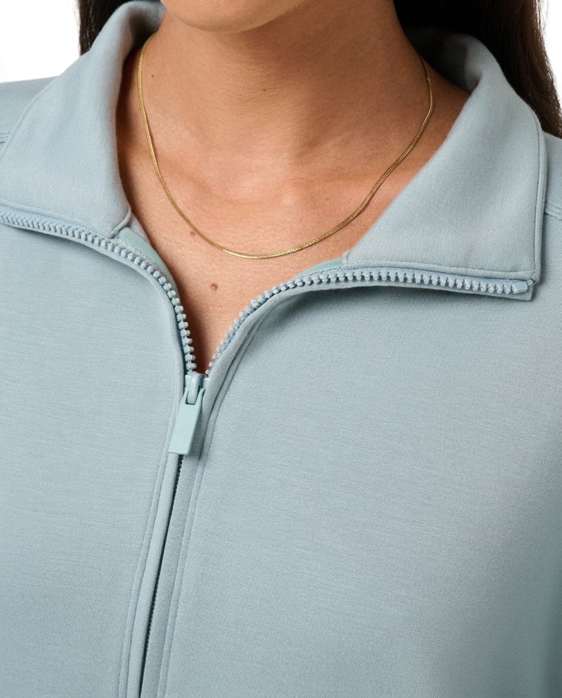 Travis Mathew Skyloft Soft Half Zip Pullover dámska mikina, slate